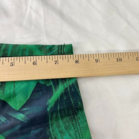 American Eagle Outfitters Blue Green Tropical Swim Board Shorts Size M Men's - Picture 10 of 10